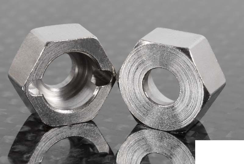 Bully 2 12mm Front Axle Hex 2 Hexes RC4WD Z-S0449 x2 SILVER CNC Ally rcBitz Ltd